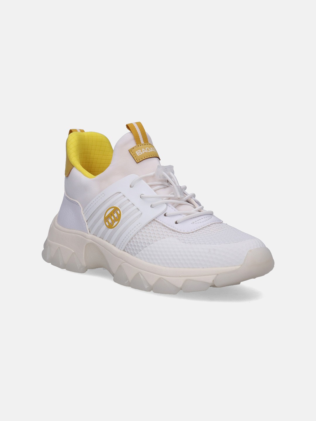 BAGATT Women Yuki Woven Design Mid Top Textile Comfort Insole Basics Sneakers, White
BAGATT Women Yuki Woven Design Mid Top Textile Comfort Insole Basics Sneakers, White