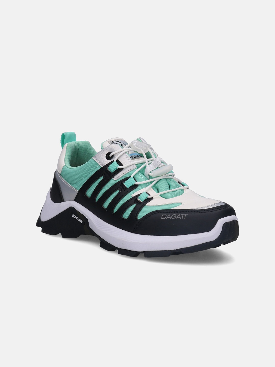 BAGATT Women Nakota Colourblocked Comfort Insole Contrast Sole Sneakers, Sea green
BAGATT Women Nakota Colourblocked Comfort Insole Contrast Sole Sneakers, Sea green