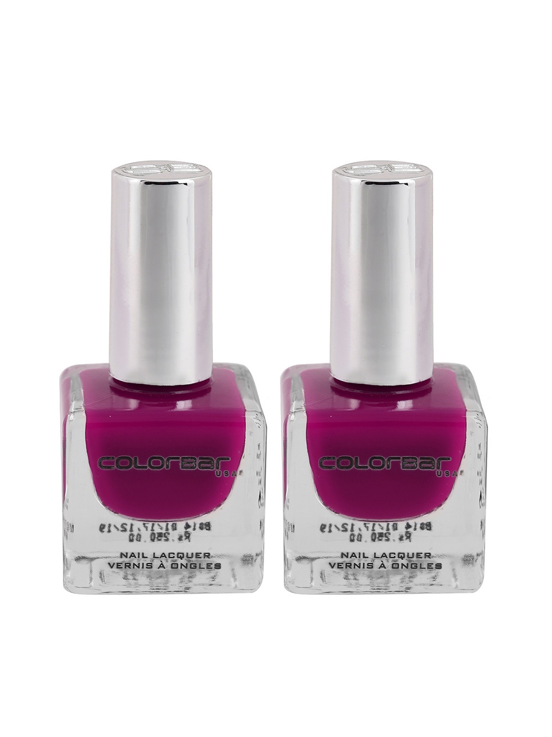 Colorbar Set of 2 Oh My Magenta Luxe Nail Lacquers CNL085