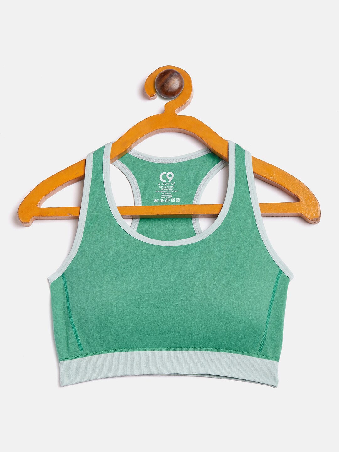C9 AIRWEAR Girls Full Coverage Lightly Padded All Day Comfort Seamless Sports Bra, Green
C9 AIRWEAR Girls Full Coverage Lightly Padded All Day Comfort Seamless Sports Bra, Green