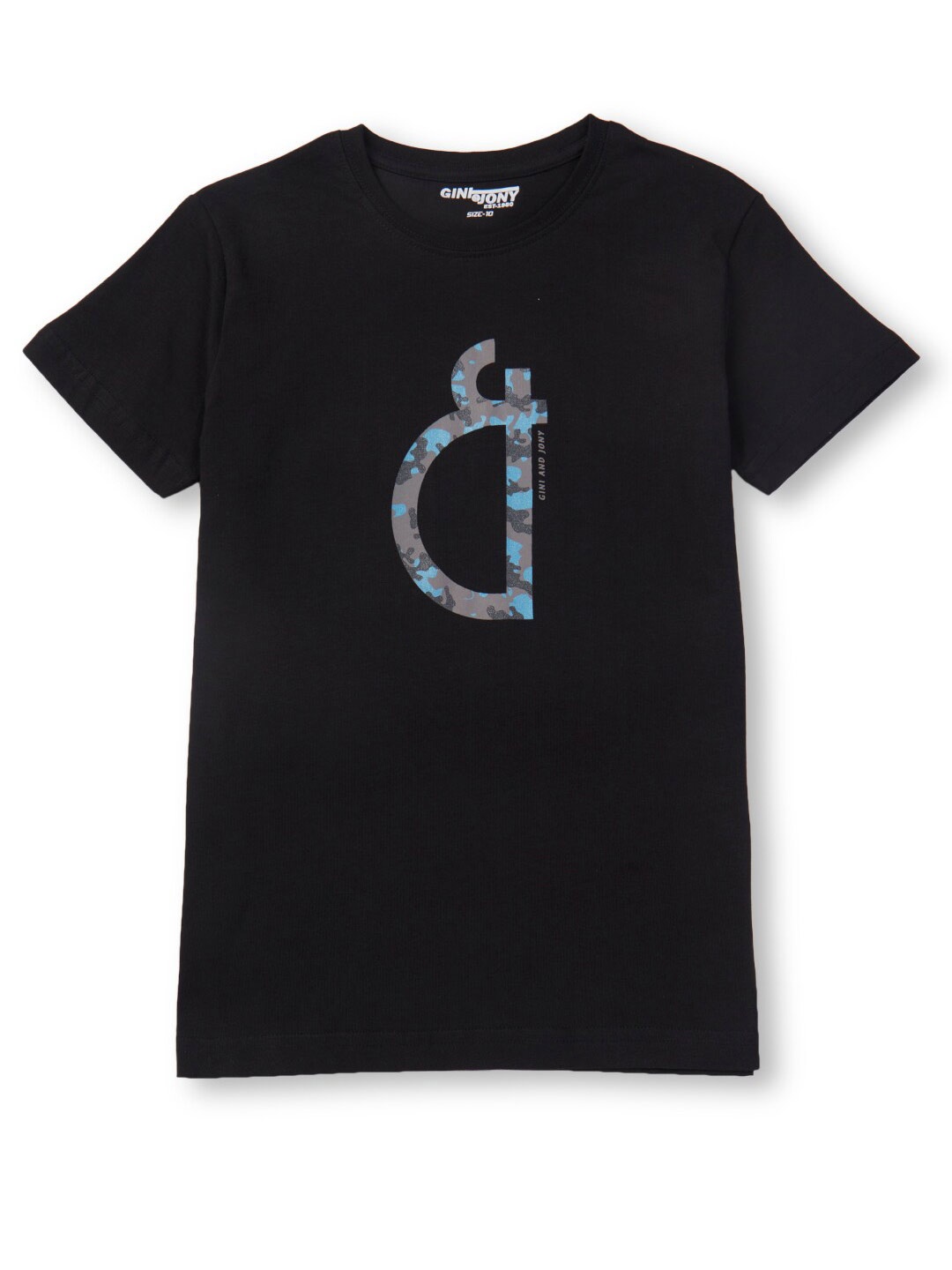 Gini and Jony Boys Typography Printed Round Neck Short Sleeves Cotton T-shirt, Black
Gini and Jony Boys Typography Printed Round Neck Short Sleeves Cotton T-shirt, Black