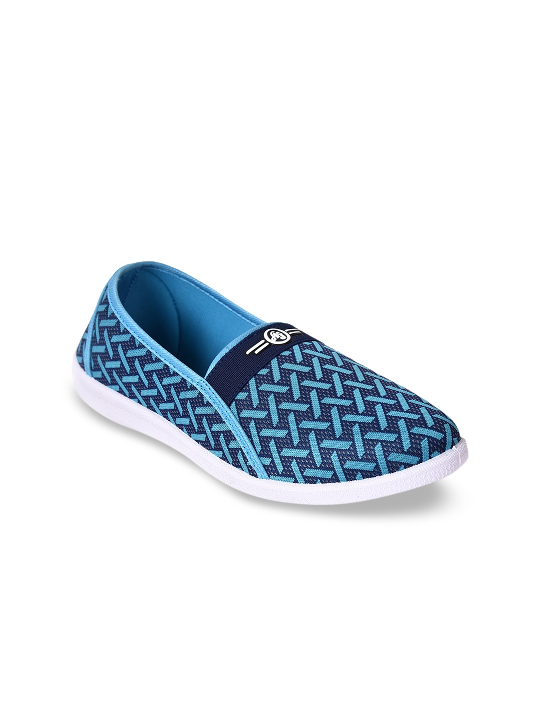 Ajanta Women Woven Design Lightweight Comfort Insole Contrast Sole Slip-On Sneakers, Blue
Ajanta Women Woven Design Lightweight Comfort Insole Contrast Sole Slip-On Sneakers, Blue