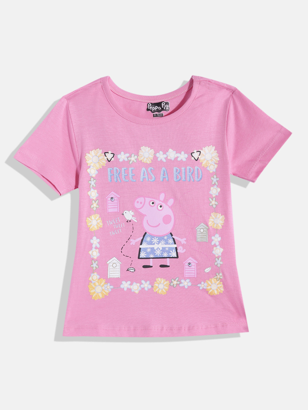 Eteenz Girls Premium Cotton Peppa Pig Printed T-shirt, Pink
Eteenz Girls Premium Cotton Peppa Pig Printed T-shirt, Pink