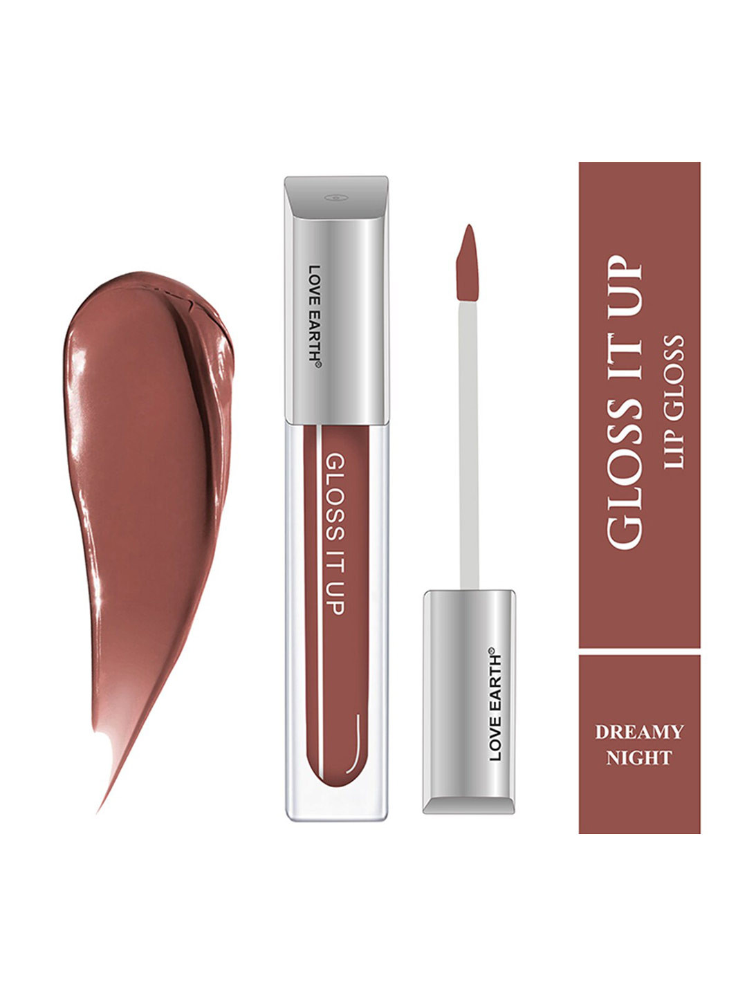 LOVE EARTH Gloss It Up Non-Sticky Moisturizing Lip Gloss 3 ml - Dreamy Night 114, Brown
LOVE EARTH Gloss It Up Non-Sticky Moisturizing Lip Gloss 3 ml - Dreamy Night 114, Brown