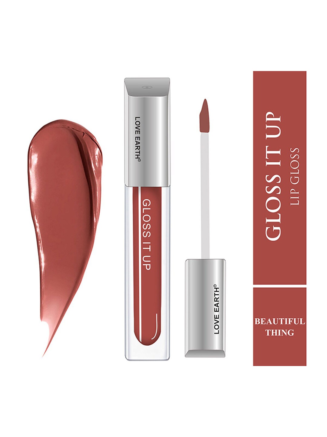 LOVE EARTH Gloss It Up Non-Sticky Moisturizing Lip Gloss 3 ml - Beautiful Thing 108, Maroon
LOVE EARTH Gloss It Up Non-Sticky Moisturizing Lip Gloss 3 ml - Beautiful Thing 108, Maroon