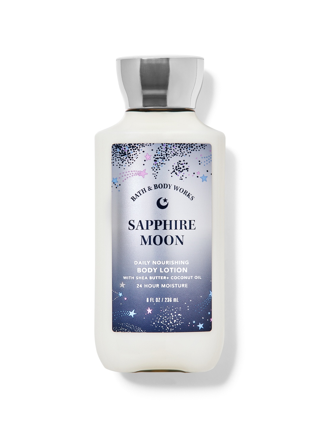 Bath & Body Works Sapphire Moon Daily Nourishing Body Lotion with Shea Butter - 236 ml, Blue
Bath & Body Works Sapphire Moon Daily Nourishing Body Lotion with Shea Butter - 236 ml, Blue