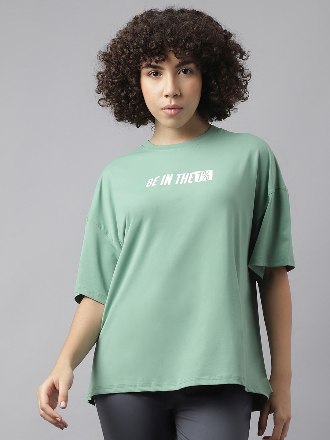 MKH Oversized Typography Printed Drop-Shoulder Sleeves Dri-FIT Sports T-Shirt, Green
MKH Oversized Typography Printed Drop-Shoulder Sleeves Dri-FIT Sports T-Shirt, Green