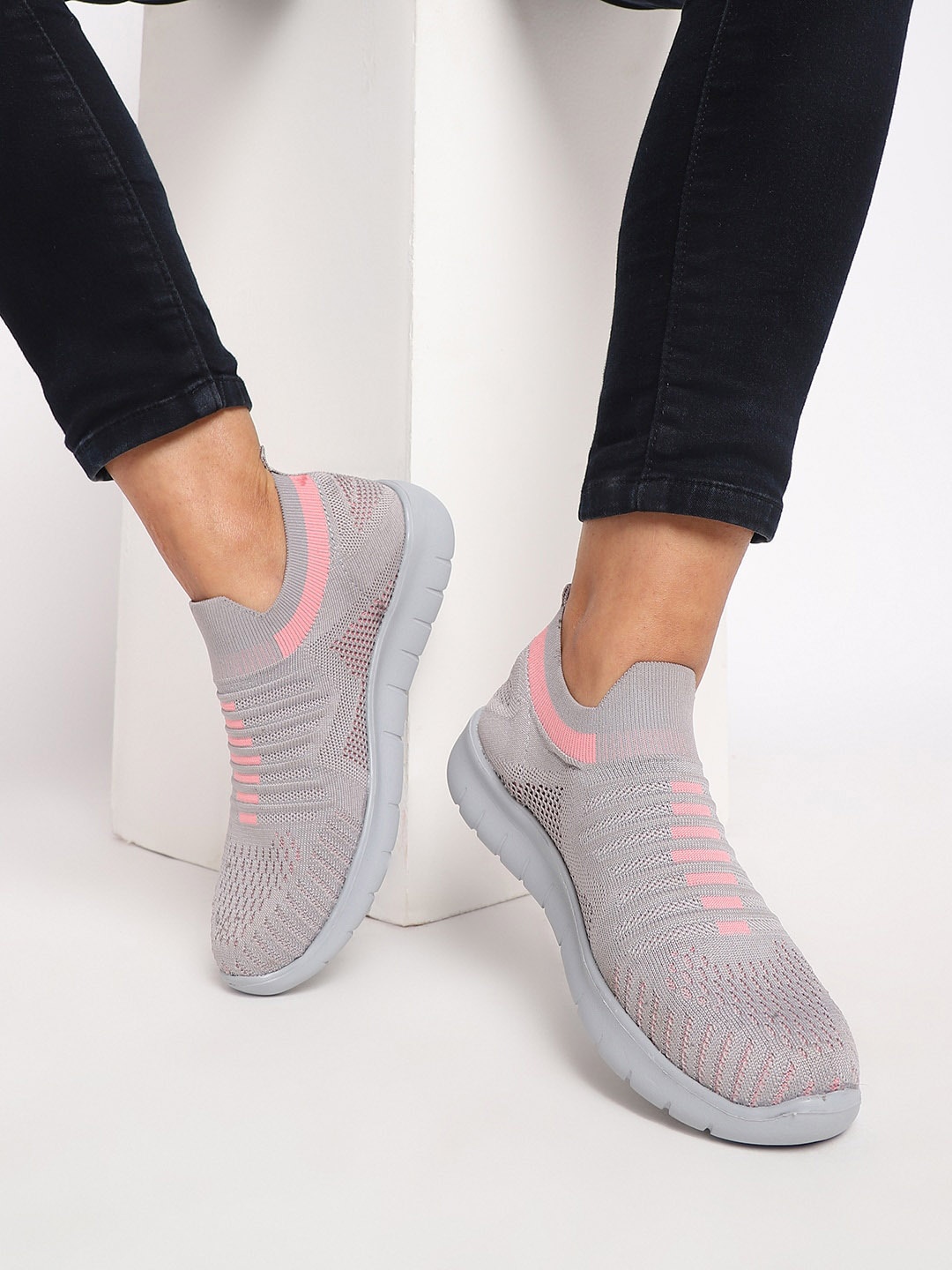 Marc Loire Women Woven Design Lightweight Mesh Comfort Insole Basics Slip-On Sneakers, Grey
Marc Loire Women Woven Design Lightweight Mesh Comfort Insole Basics Slip-On Sneakers, Grey