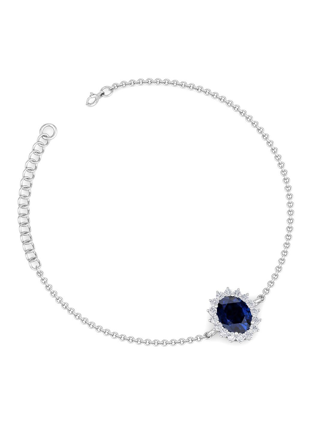 Inddus Jewels 925 Sterling Silver & Rhodium-Plated Cubic Zirconia Adjustable Link Bracelet
Inddus Jewels 925 Sterling Silver & Rhodium-Plated Cubic Zirconia Adjustable Link Bracelet