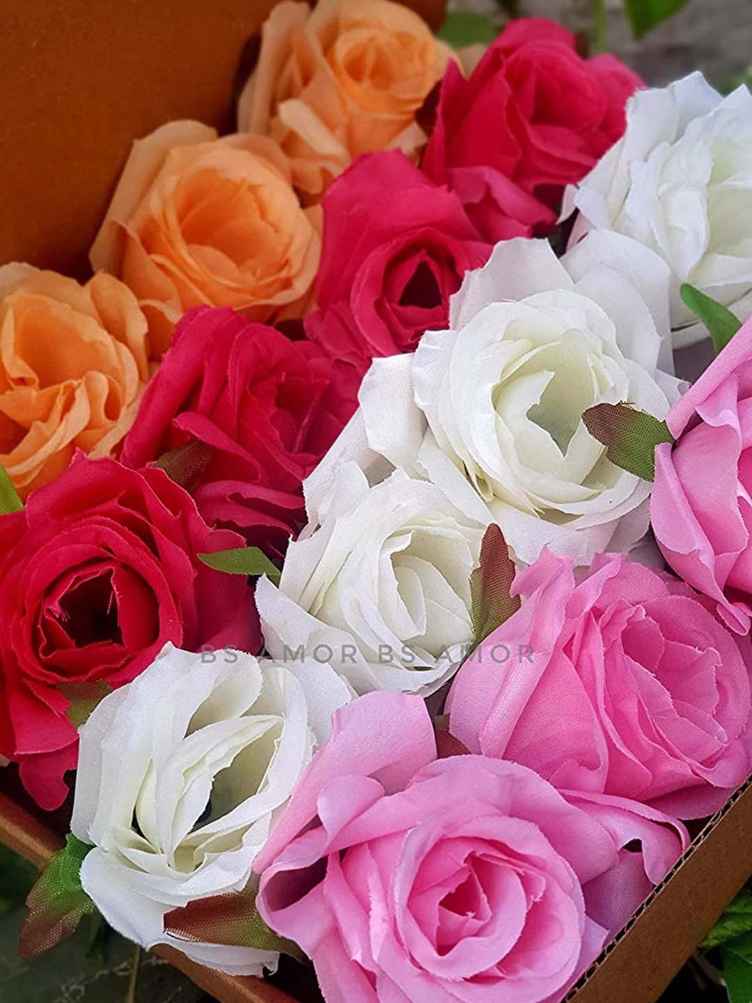 BS AMOR Red & orange 16 Pieces Roses for DIY Wedding Flower Arrangements Centerpieces
BS AMOR Red & orange 16 Pieces Roses for DIY Wedding Flower Arrangements Centerpieces