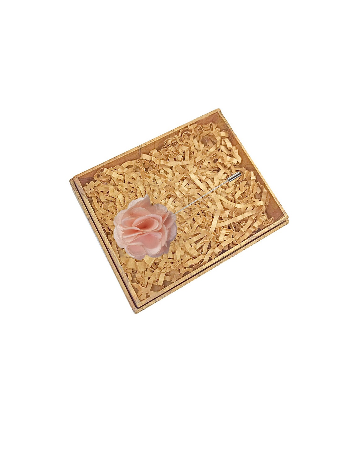 Blacksmith Men Floral-Shaped Lapel Pin, Pink