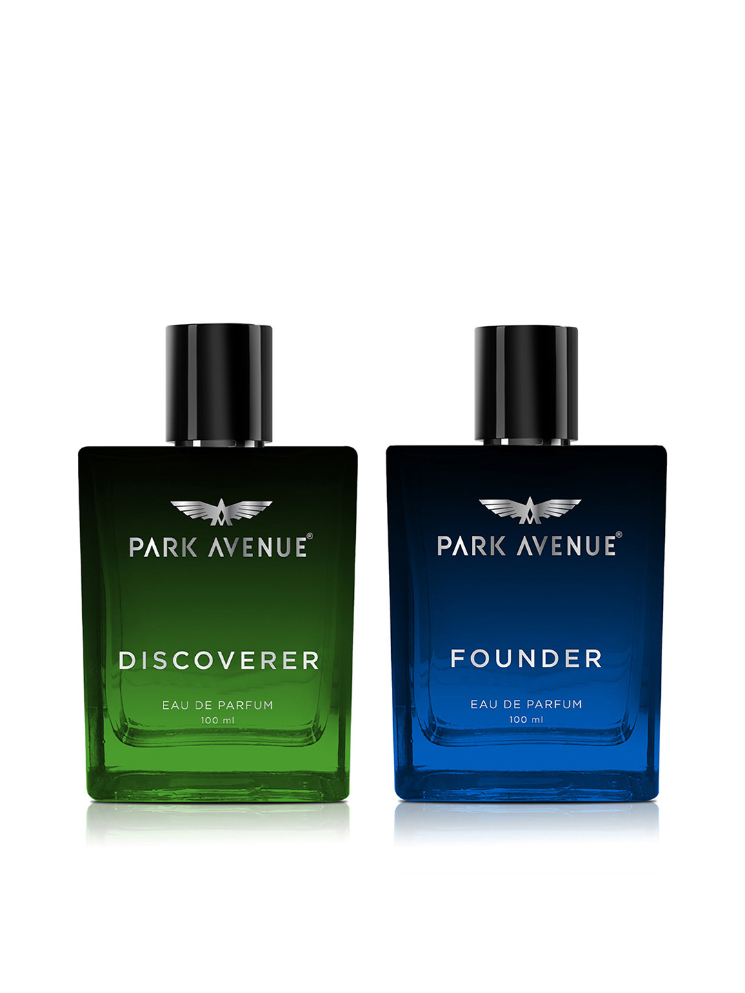 Park Avenue Men Set of 2 Eau De Parfum 100ml each - Founder + Discoverer, Blue
Park Avenue Men Set of 2 Eau De Parfum 100ml each - Founder + Discoverer, Blue
