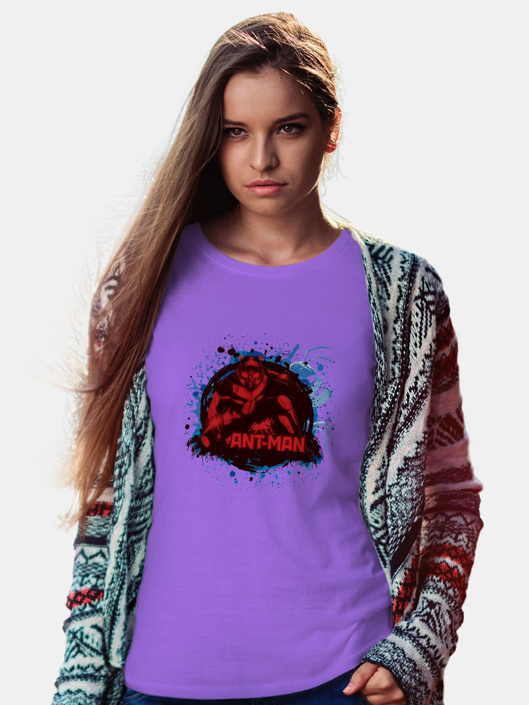 macmerise Ant-Man Printed Bio Finish Cotton T-shirt, Violet
macmerise Ant-Man Printed Bio Finish Cotton T-shirt, Violet