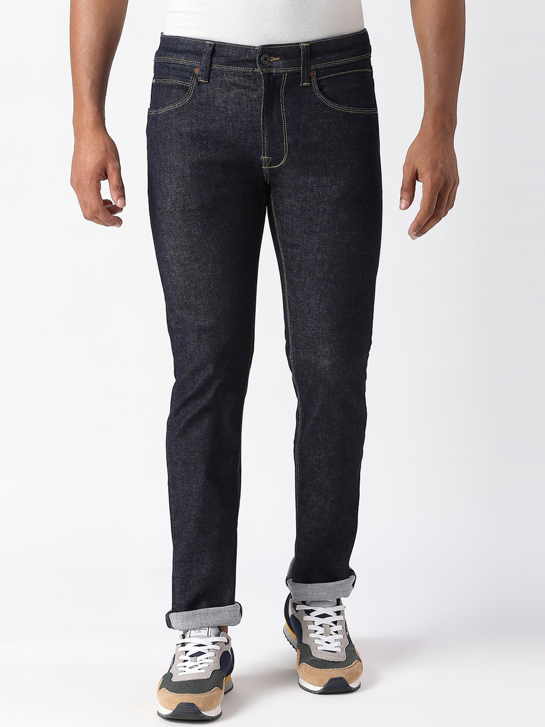 Pepe Jeans Men Slim Fit Light Fade Jeans, Navy blue
Pepe Jeans Men Slim Fit Light Fade Jeans, Navy blue