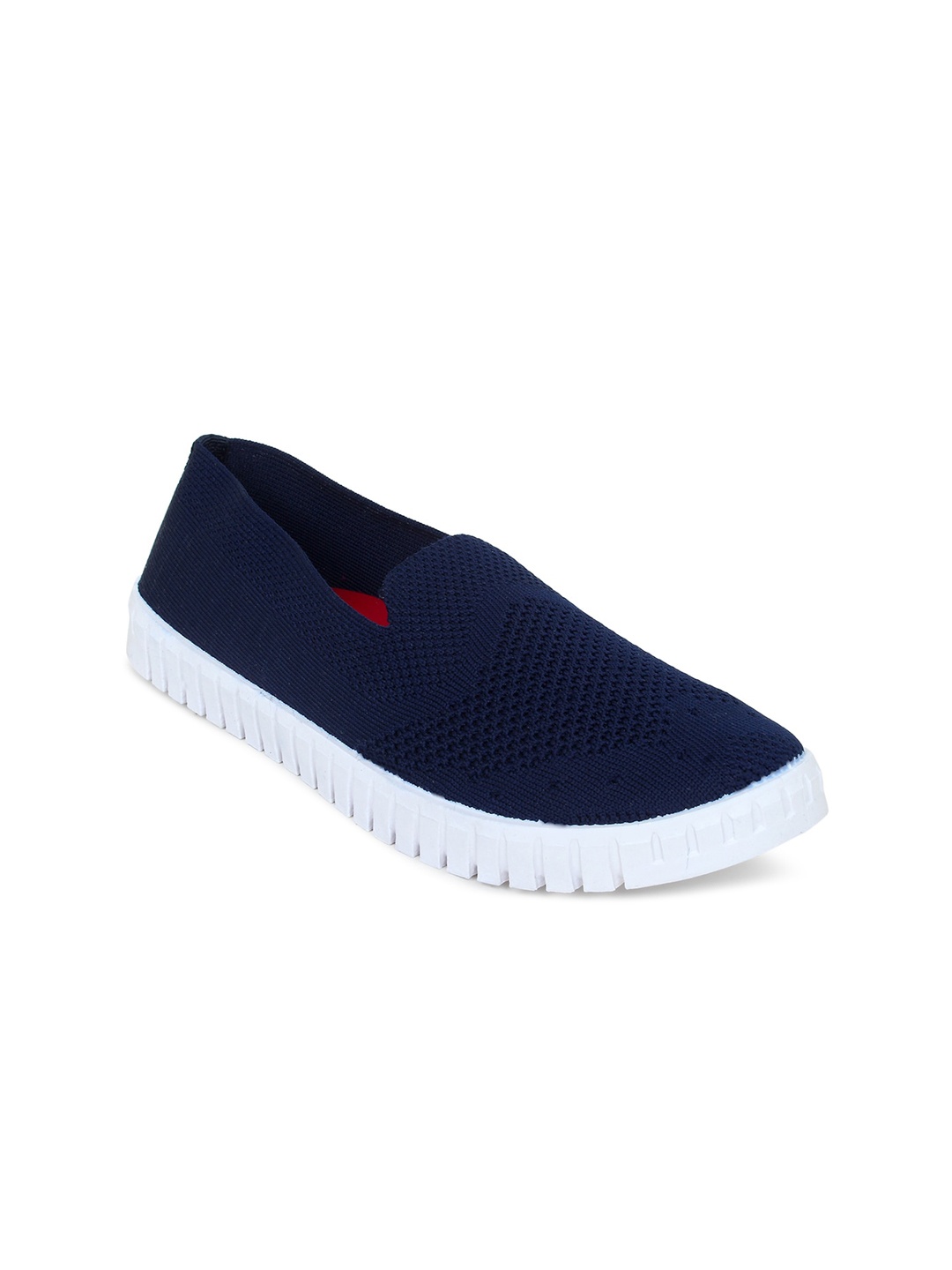 Champs Women Woven Design Lightweight Mesh Contrast Sole Slip- On Sneakers, Navy blue
Champs Women Woven Design Lightweight Mesh Contrast Sole Slip- On Sneakers, Navy blue