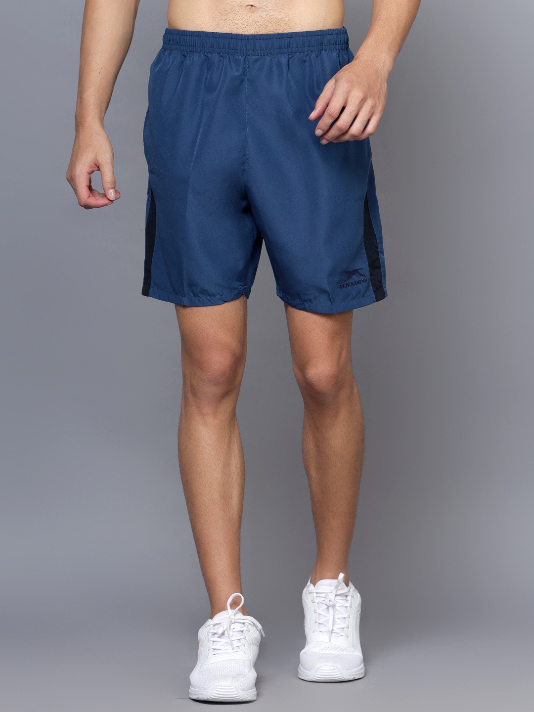Shiv Naresh Men Running Rapid-Dry Sports Shorts, Green