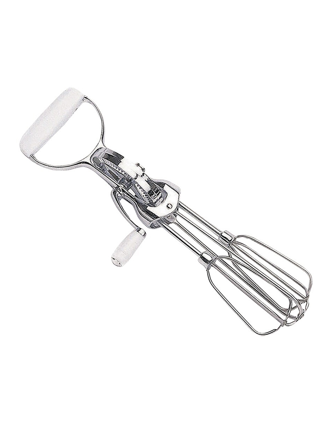 MasterClass Stainless Steel Deluxe Rotary Twin Whisker, Silver