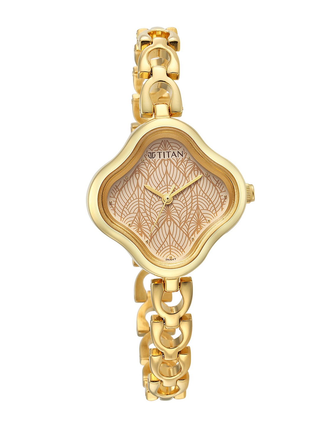 Titan Women Brass Dial & Stainless Steel Bracelet Style Straps Analogue Watch 2701YM01, Gold
Titan Women Brass Dial & Stainless Steel Bracelet Style Straps Analogue Watch 2701YM01, Gold