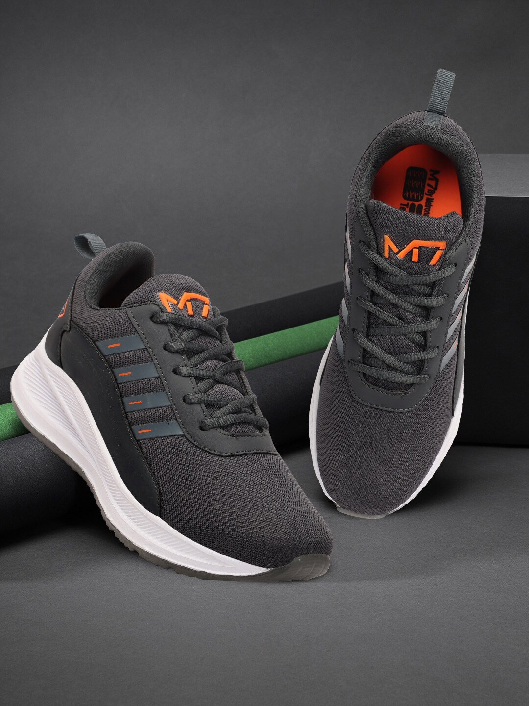 M7 by Metronaut Men Running Mesh Sports Shoes, Grey