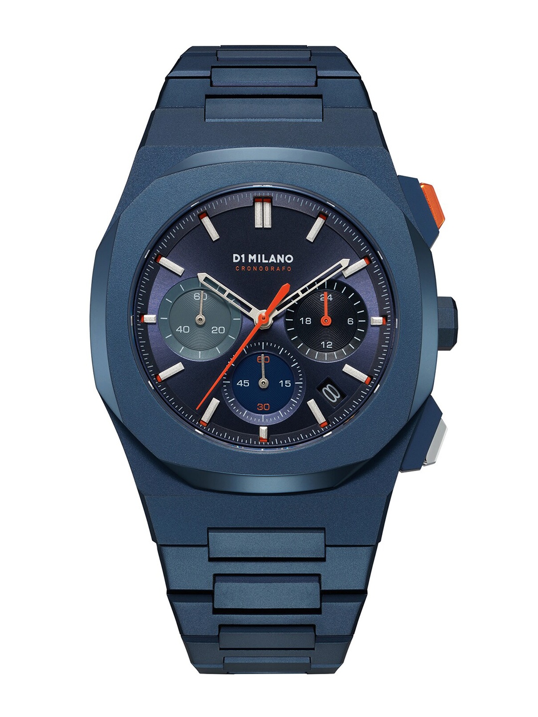 D1 Milano Men Textured Dial & Bracelet Style Straps Analogue Chronograph Watch- CHBJ12, Blue
D1 Milano Men Textured Dial & Bracelet Style Straps Analogue Chronograph Watch- CHBJ12, Blue