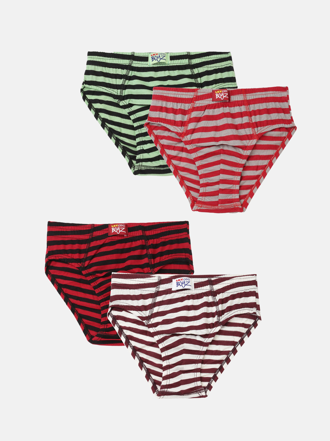 Lux Cozi Boys Pack Of 4 Assorted Cotton Anti-Odour Basic Briefs
Lux Cozi Boys Pack Of 4 Assorted Cotton Anti-Odour Basic Briefs