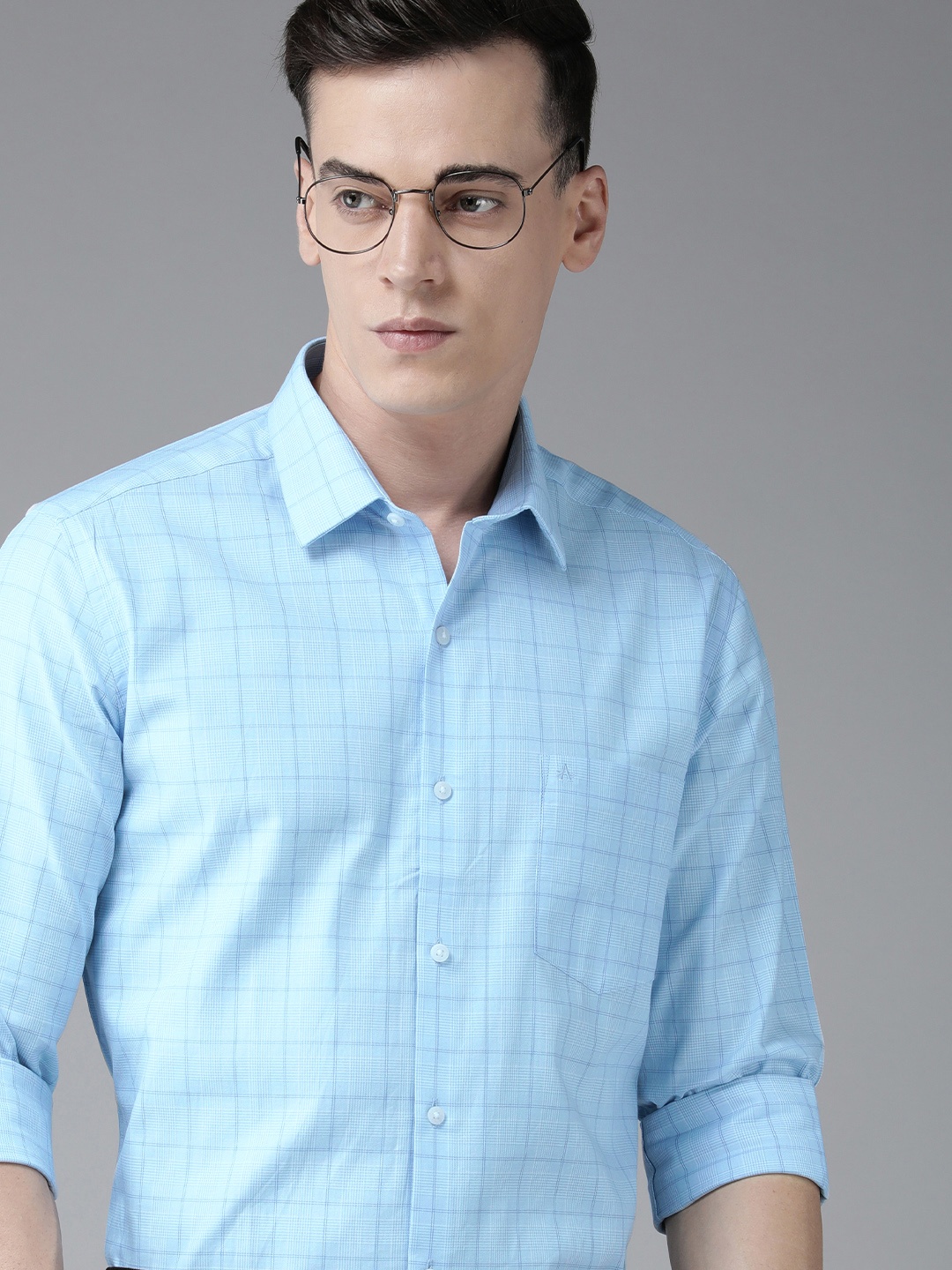 Arrow Men Original Slim Fit Checked Classic Yarn Dyed Pure Cotton Semiformal Shirt, Blue
Arrow Men Original Slim Fit Checked Classic Yarn Dyed Pure Cotton Semiformal Shirt, Blue