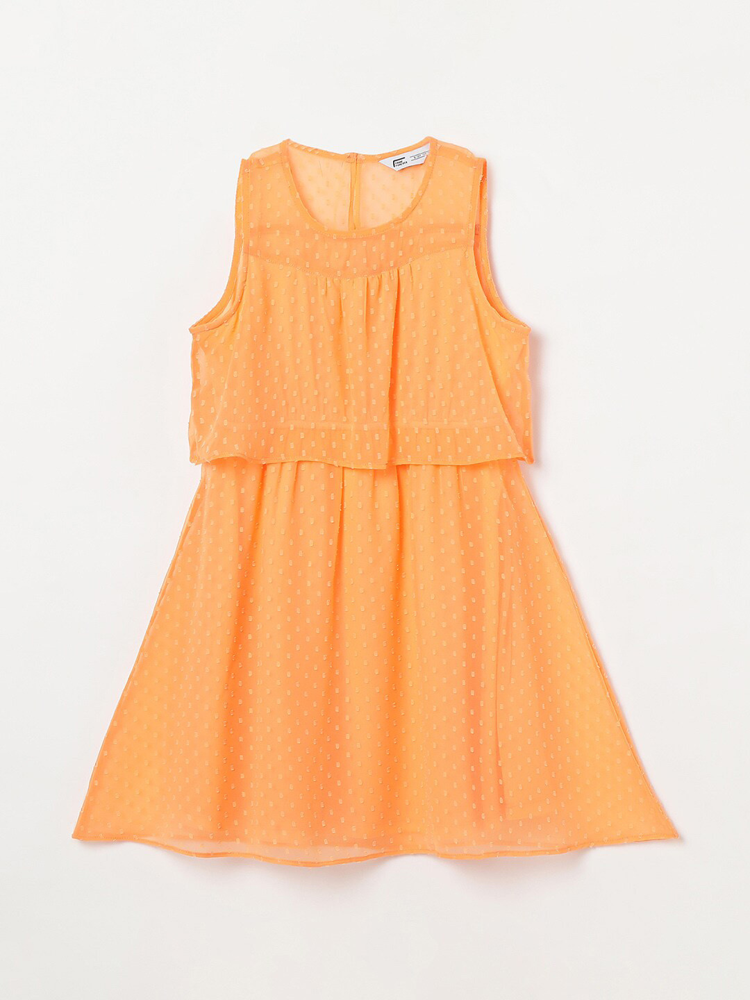 Fame Forever by Lifestyle Girls Self Design Fit and Flare Dress, Orange
Fame Forever by Lifestyle Girls Self Design Fit and Flare Dress, Orange