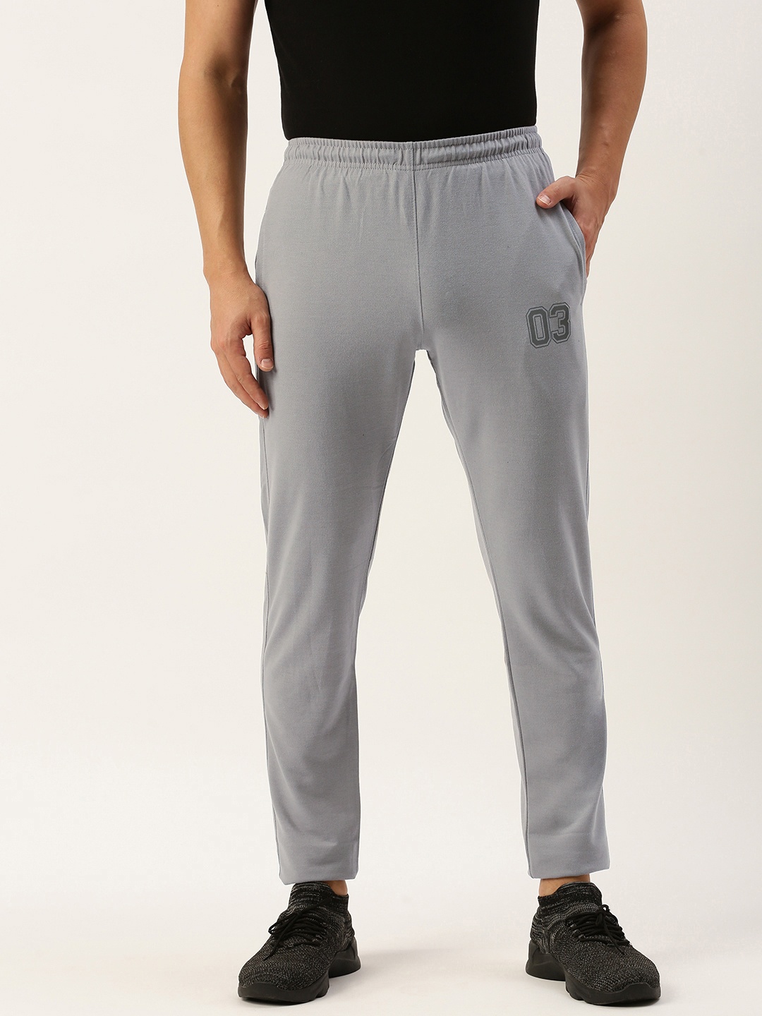Sports52 wear Men Solid Slim Fit Mid-Rise Knitted Cotton Training Or Gym Track Pants, Grey
Sports52 wear Men Solid Slim Fit Mid-Rise Knitted Cotton Training Or Gym Track Pants, Grey