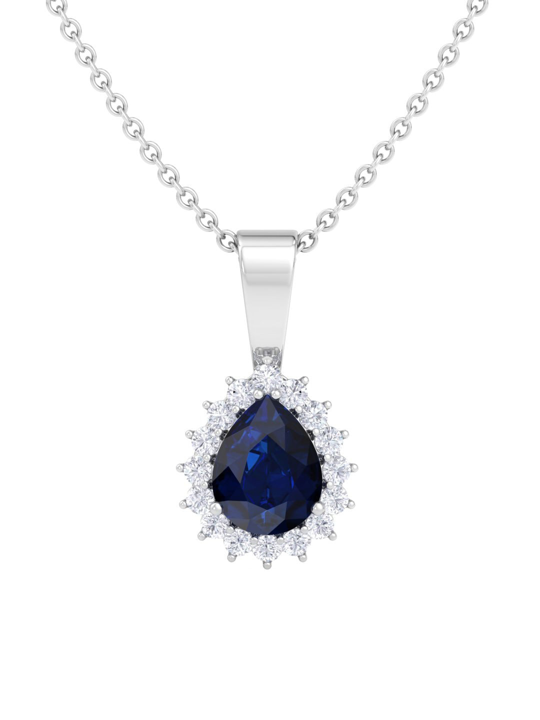 Inddus Jewels Rhodium-Plated CZ-Studded & Butterfly-Charm Pendant With Chain, Blue
Inddus Jewels Rhodium-Plated CZ-Studded & Butterfly-Charm Pendant With Chain, Blue