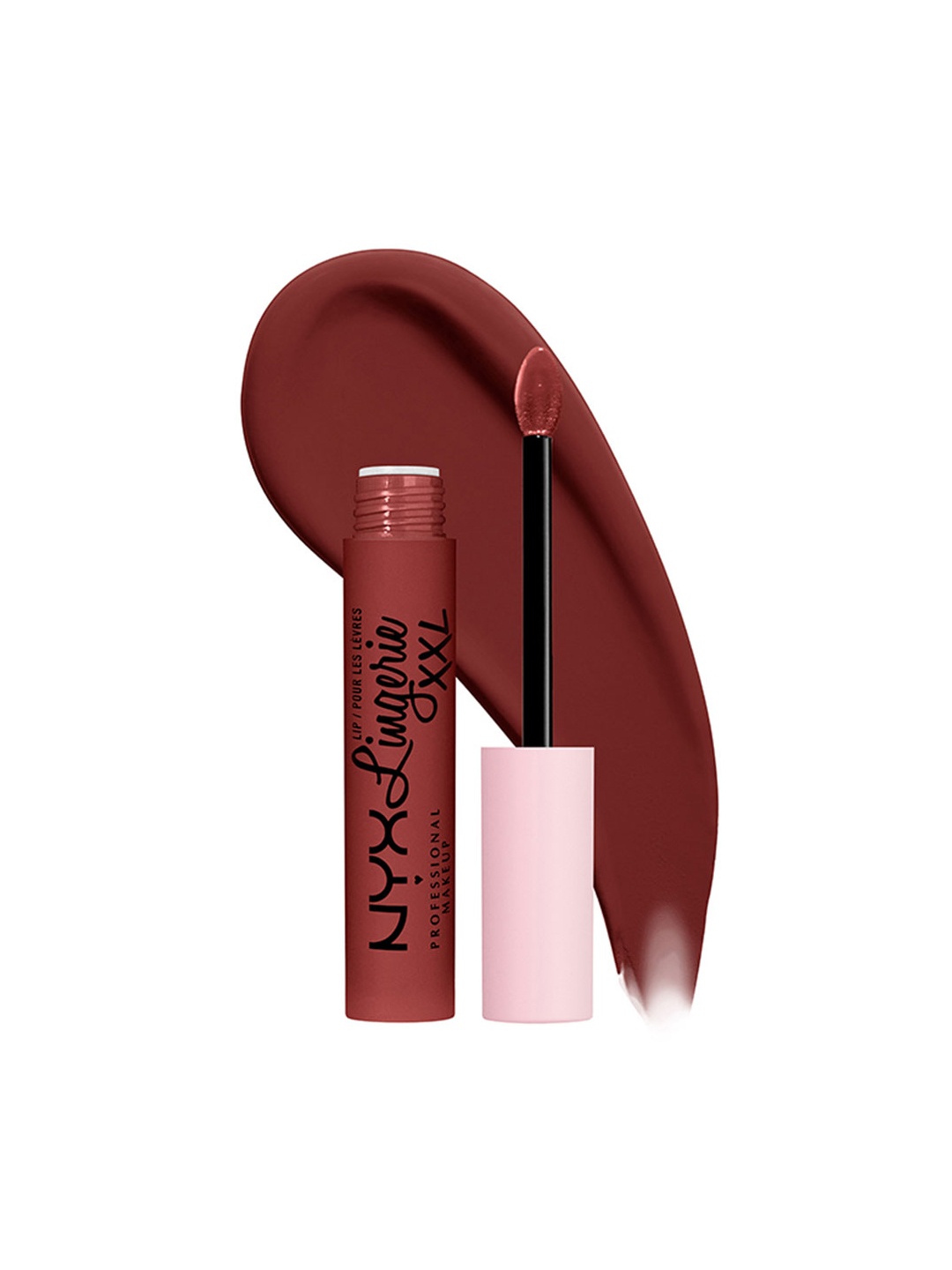 NYX PROFESSIONAL MAKEUP Lip Lingerie XXL Matte Liquid Lipstick 4ml - Straps Off 08, Brown
NYX PROFESSIONAL MAKEUP Lip Lingerie XXL Matte Liquid Lipstick 4ml - Straps Off 08, Brown