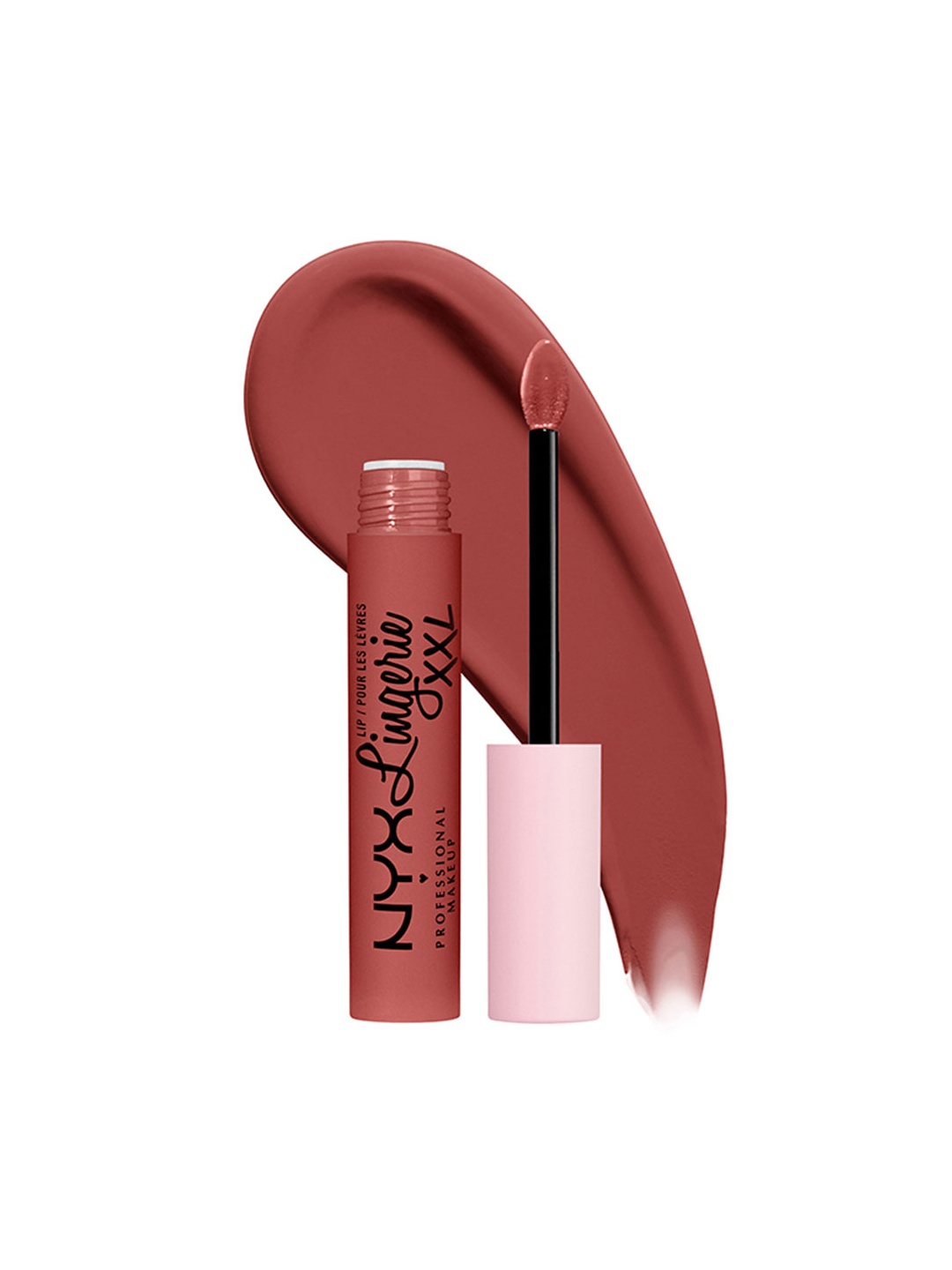NYX PROFESSIONAL MAKEUP Lip Lingerie XXL Matte Liquid Lipstick 4ml - Warm Up 07, Brown
NYX PROFESSIONAL MAKEUP Lip Lingerie XXL Matte Liquid Lipstick 4ml - Warm Up 07, Brown