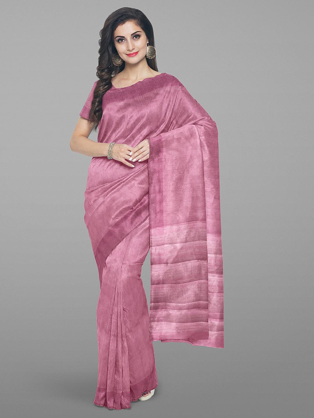 Kalamandir Geometric Woven design Saree, Pink
Kalamandir Geometric Woven design Saree, Pink