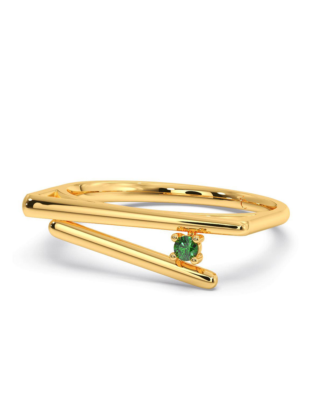 CANDERE A KALYAN JEWELLERS COMPANY Cubic Zirconia Studded 14KT Gold Finger Ring-1.68gm
CANDERE A KALYAN JEWELLERS COMPANY Cubic Zirconia Studded 14KT Gold Finger Ring-1.68gm