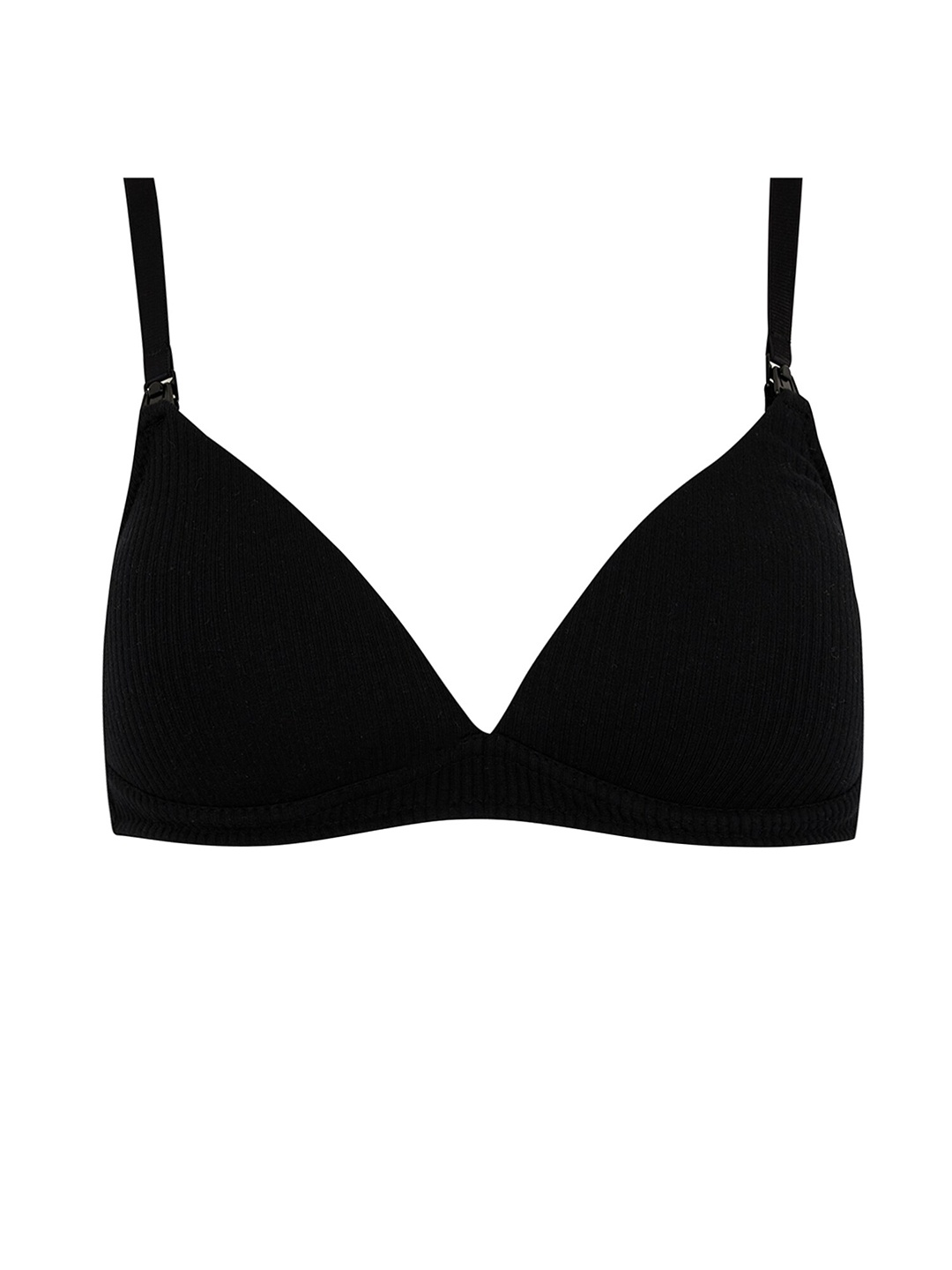 DeFacto Seamless Non-Wired Medium Coverage All Day Comfort Super Support Plunge Bra, Black
DeFacto Seamless Non-Wired Medium Coverage All Day Comfort Super Support Plunge Bra, Black
