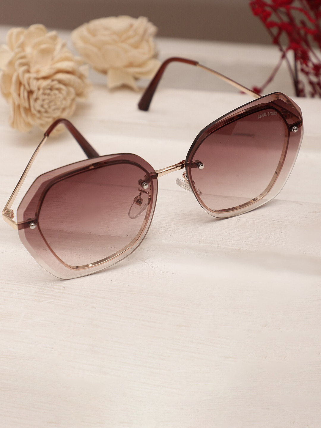 MARC LOUIS Square Sunglasses With UV Protected Lens ML B80-263 GOLDEN BROWN SG, Gold
MARC LOUIS Square Sunglasses With UV Protected Lens ML B80-263 GOLDEN BROWN SG, Gold