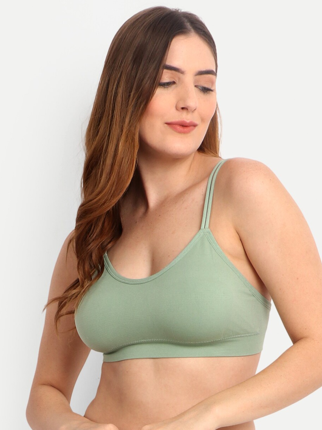 INFINIUM Lightly Padded Dry Fit All Day Comfort Seamless Sports Workout Bra, Sea green
INFINIUM Lightly Padded Dry Fit All Day Comfort Seamless Sports Workout Bra, Sea green