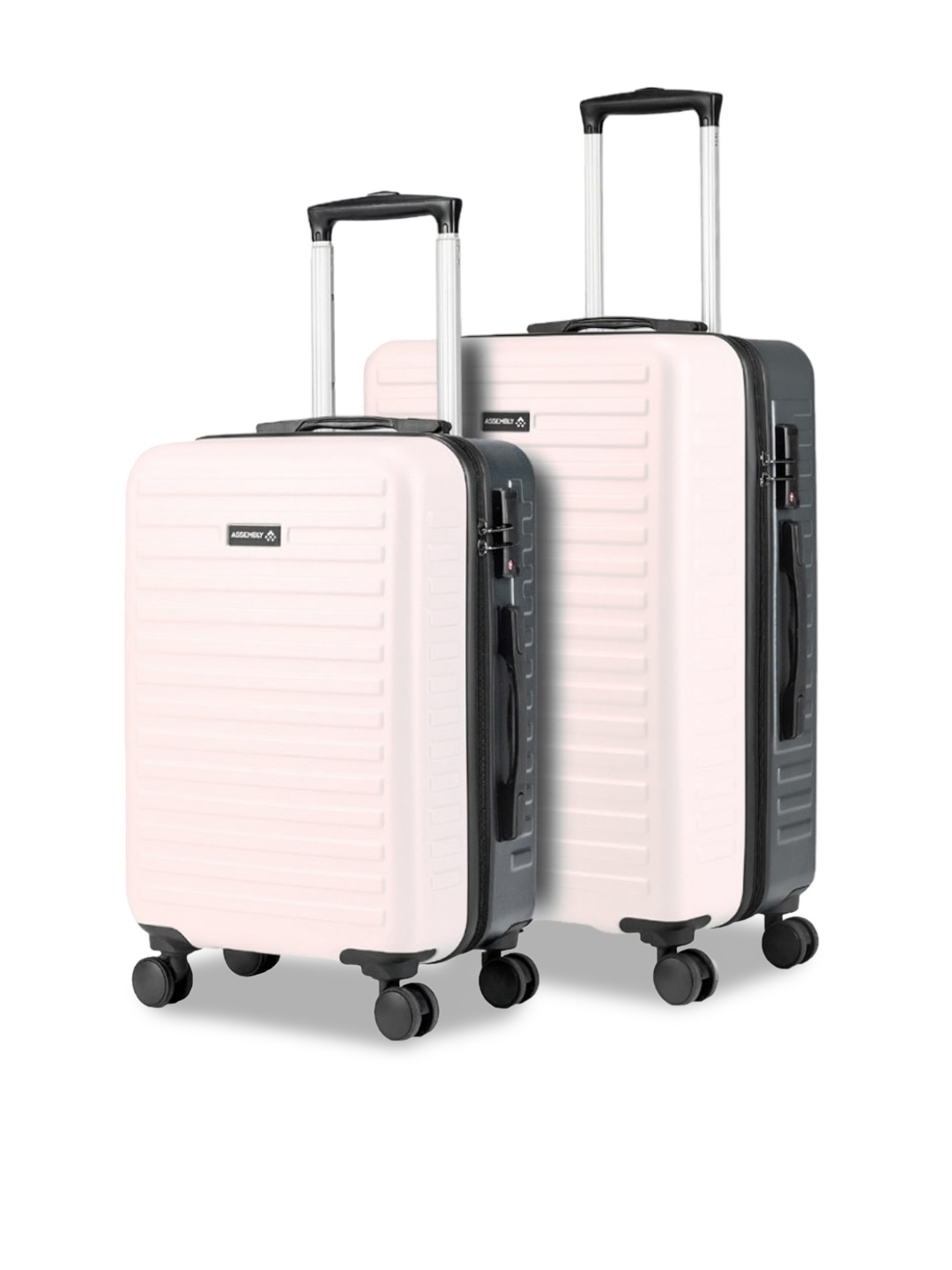 Assembly Two Tone Hard-Sided Polycarbonate Trolley Bag - Ivory & Grey (20 & 24 Inches)
Assembly Two Tone Hard-Sided Polycarbonate Trolley Bag - Ivory & Grey (20 & 24 Inches)