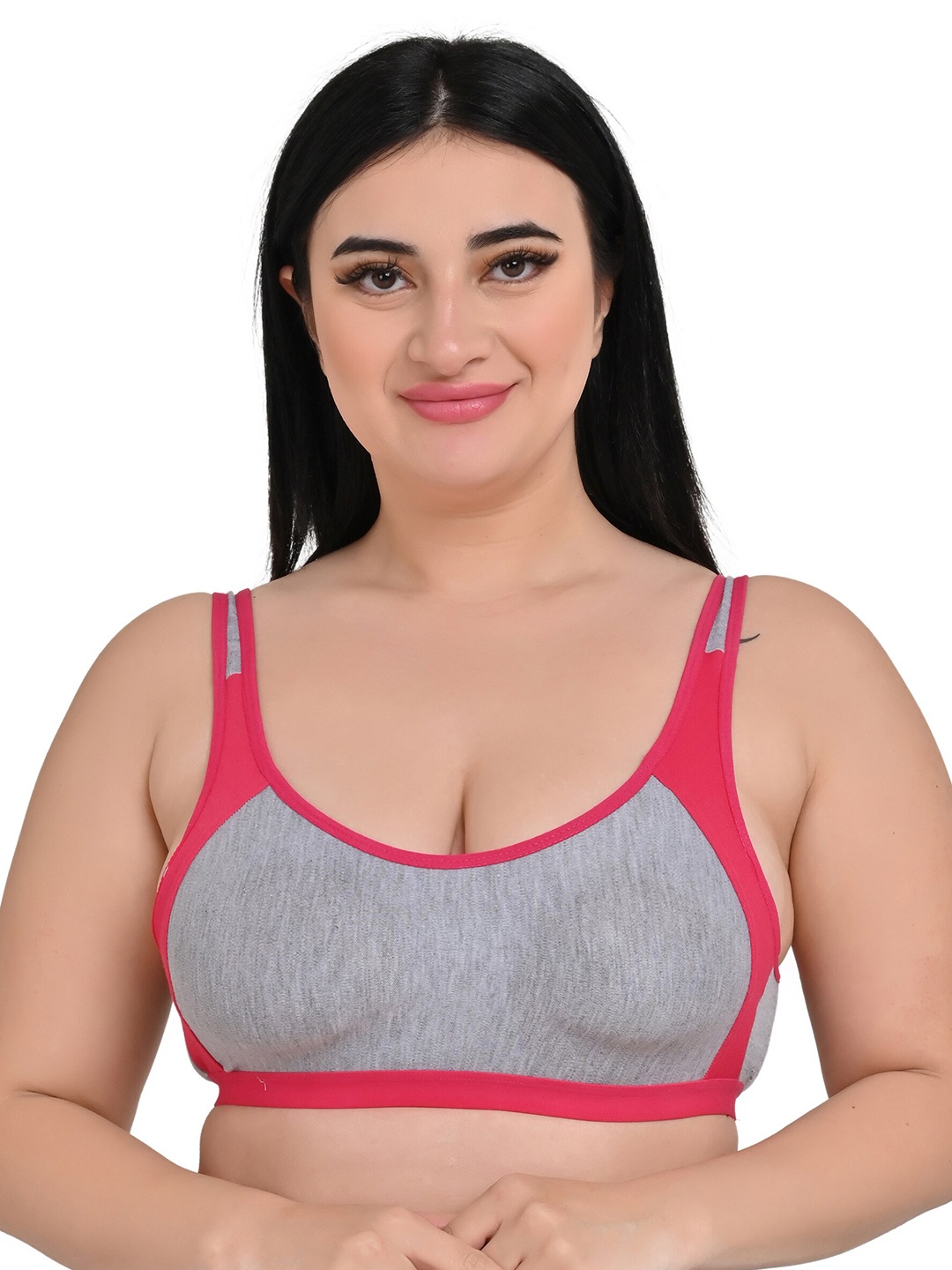 Piylu Colourblocked Cotton All Day Comfort Full Coverage Training or Gym Sports Bra, Red
Piylu Colourblocked Cotton All Day Comfort Full Coverage Training or Gym Sports Bra, Red
