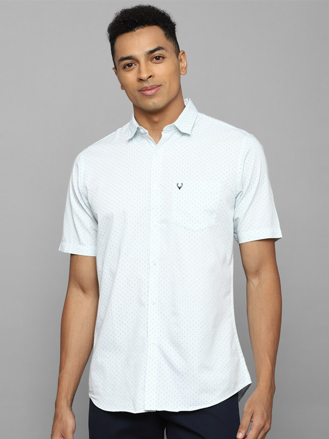 Allen Solly Men Slim Fit Opaque Printed Pure Cotton Casual Shirt, Blue
Allen Solly Men Slim Fit Opaque Printed Pure Cotton Casual Shirt, Blue