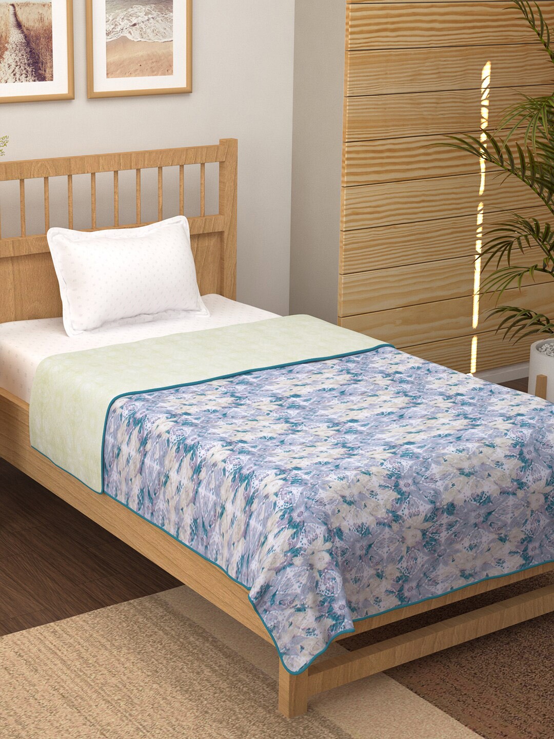 Story@home Cream-Coloured Printed AC Room 150 GSM Reversible Cotton Single Bed Dohar
Story@home Cream-Coloured Printed AC Room 150 GSM Reversible Cotton Single Bed Dohar