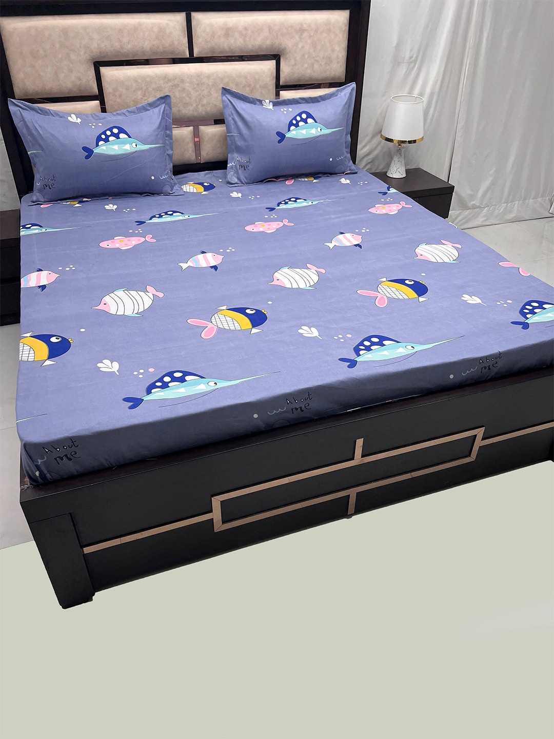 Pure Decor Kids Blue & Pink Cartoon Characters 260 TC Queen Bedsheet With 2 Pillow Covers
Pure Decor Kids Blue & Pink Cartoon Characters 260 TC Queen Bedsheet With 2 Pillow Covers