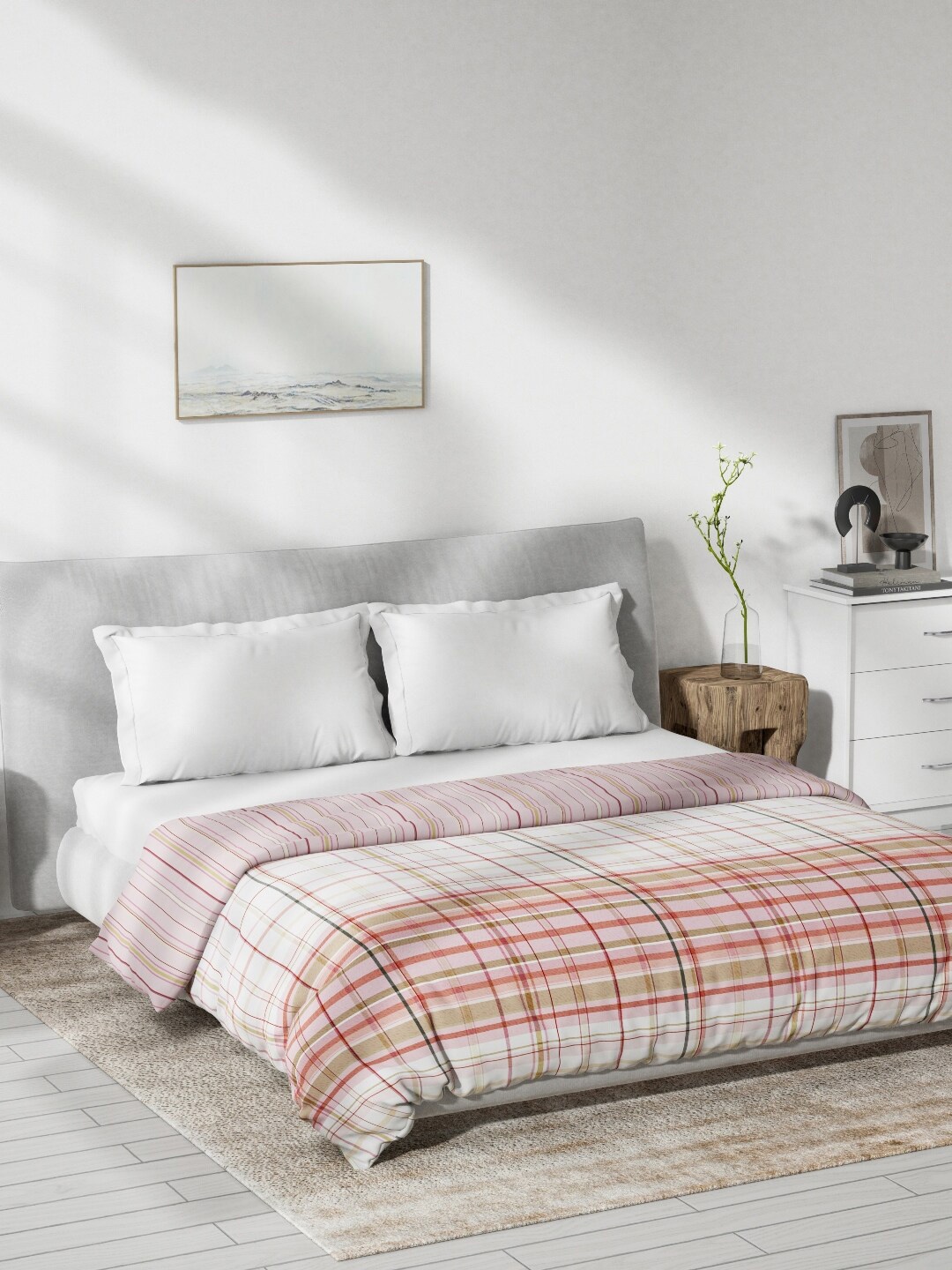 DDecor Red & White Printed Mild Winter 150 GSM Reversible Pure Cotton Double Bed Dohar
DDecor Red & White Printed Mild Winter 150 GSM Reversible Pure Cotton Double Bed Dohar
