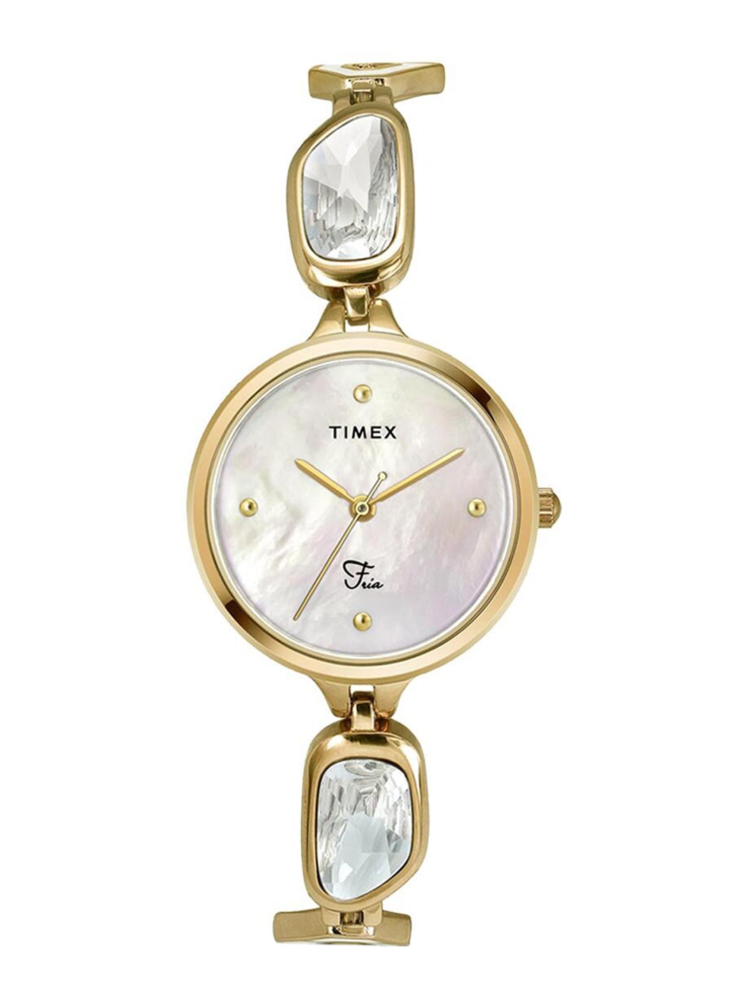 Timex Women Mother of Pearl Dial & Stainless Steel Bracelet Style Analogue Watch TWEL15900, White
Timex Women Mother of Pearl Dial & Stainless Steel Bracelet Style Analogue Watch TWEL15900, White
