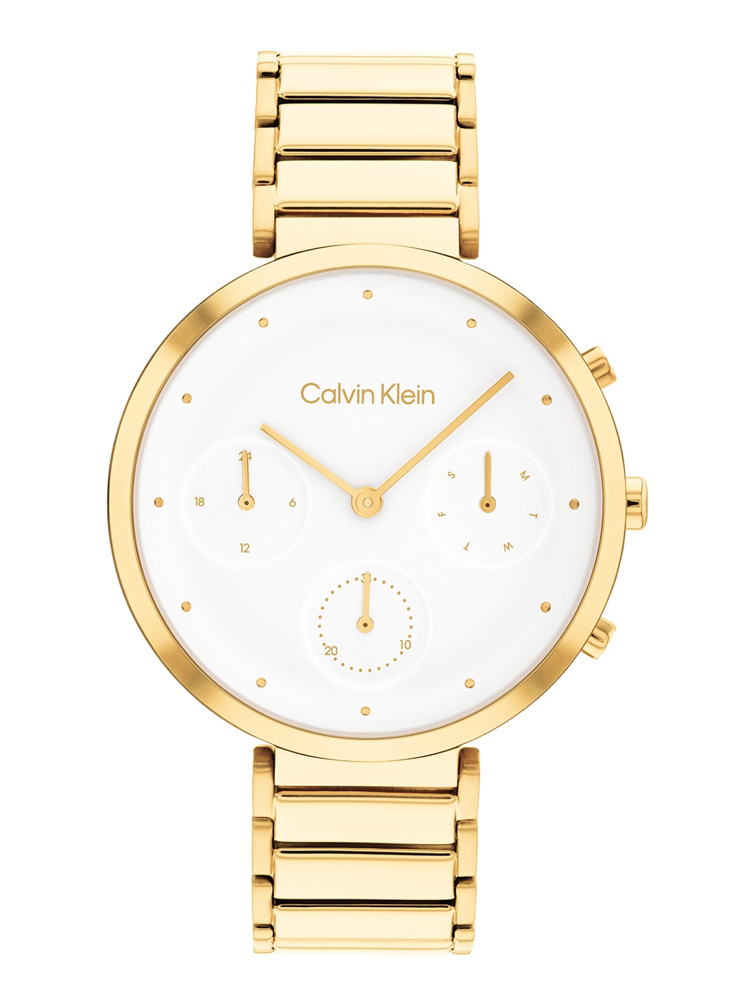 Calvin Klein Women Minimalistic T-Bar Bracelet Style Analogue Watch 25200284, White
Calvin Klein Women Minimalistic T-Bar Bracelet Style Analogue Watch 25200284, White