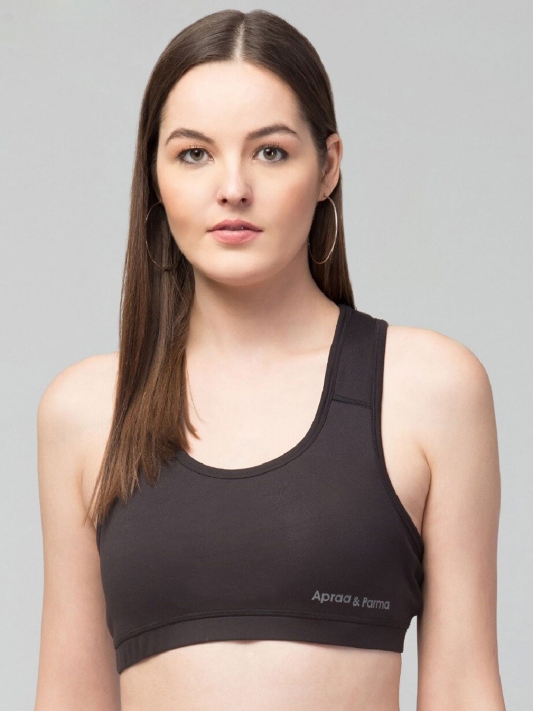 Apraa & Parma All Day Comfort Medium Support Training or Gym Racerback Sports Bra, Black
Apraa & Parma All Day Comfort Medium Support Training or Gym Racerback Sports Bra, Black