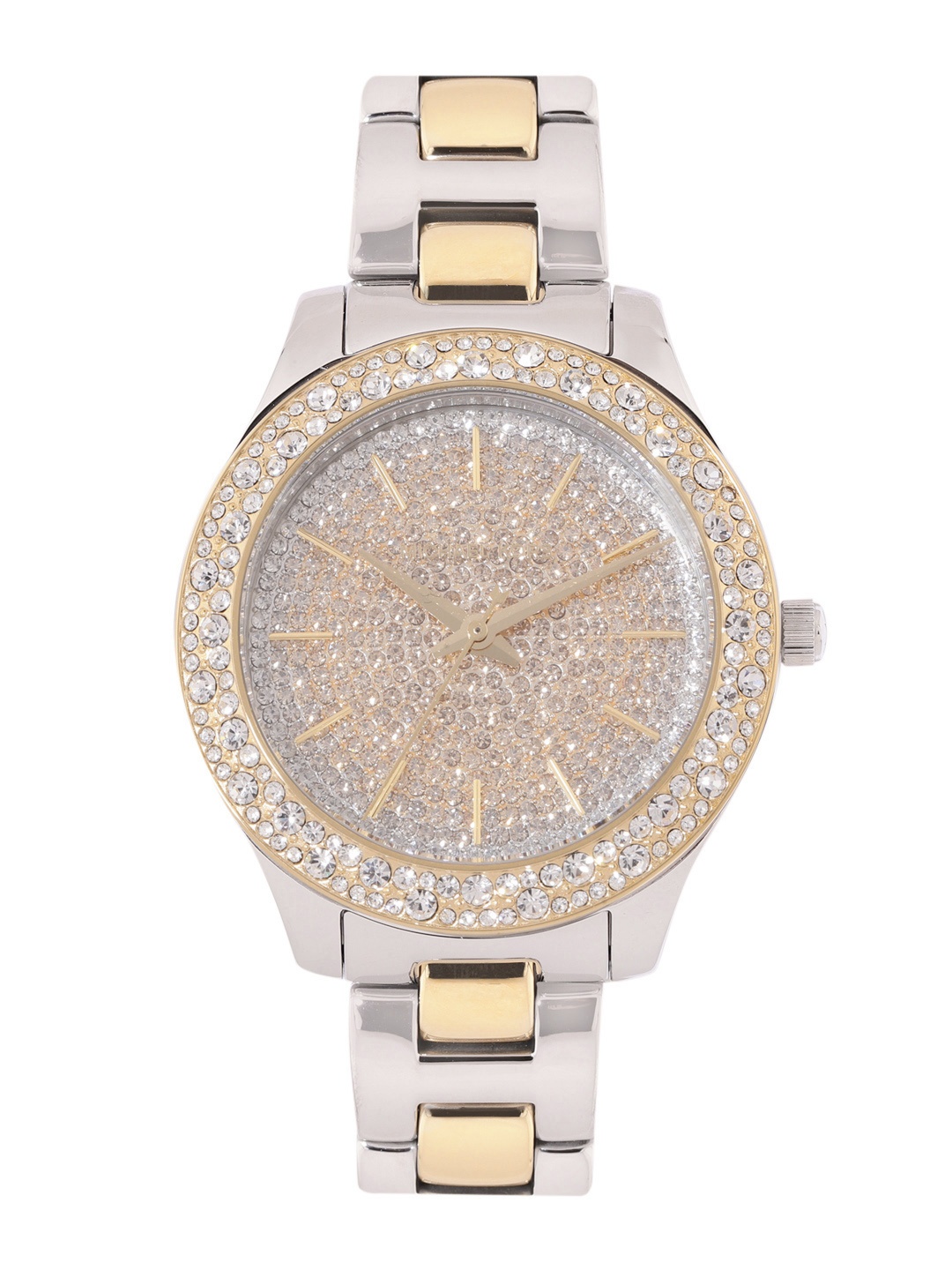 Michael Kors Wome Embellished Dial Stainless Steel Bracelet Style Straps Watch MK4652, Gold
Michael Kors Wome Embellished Dial Stainless Steel Bracelet Style Straps Watch MK4652, Gold