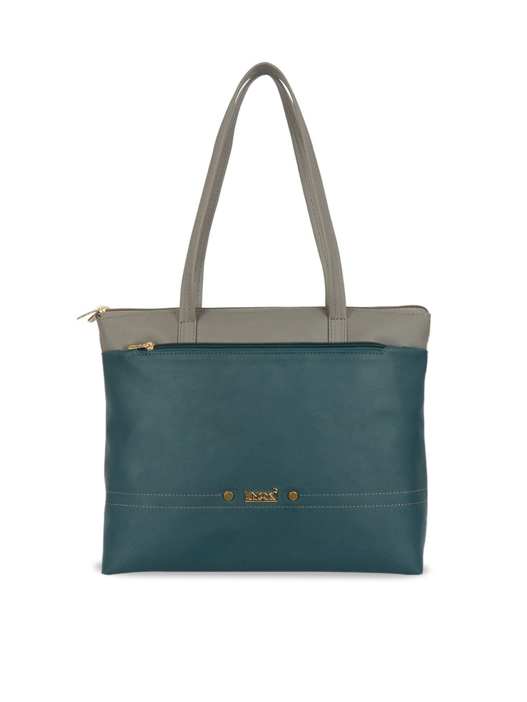 ENOKI Colourblocked Shopper Shoulder Bag, Green
ENOKI Colourblocked Shopper Shoulder Bag, Green