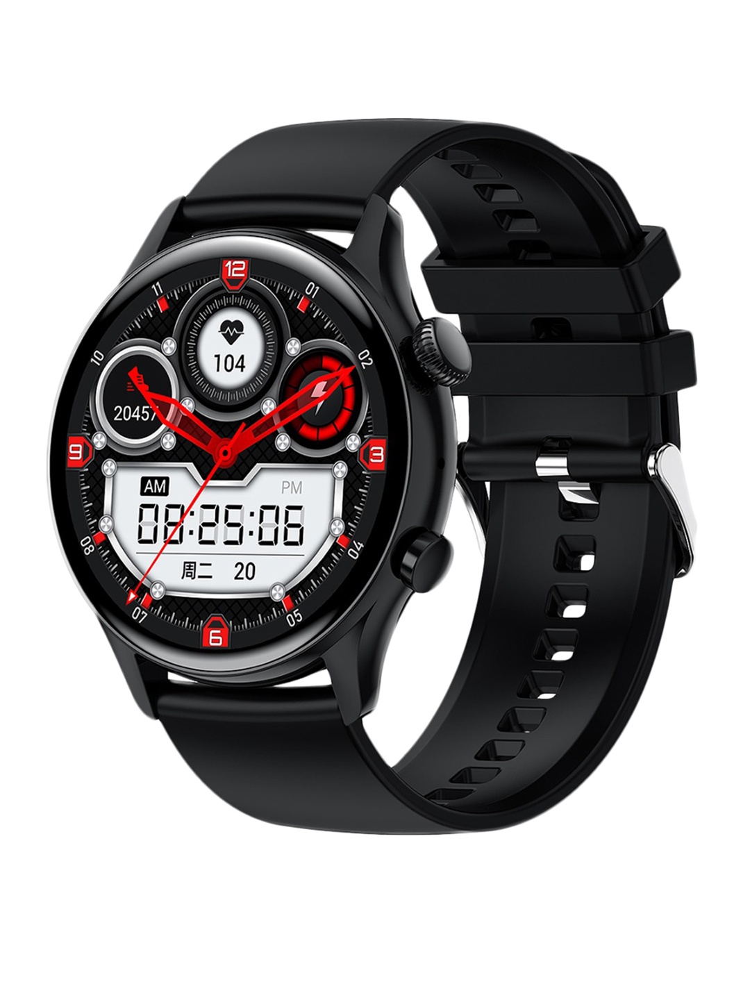 GIZMORE GLOW AMOLED with 3.4 Cm Always-On 550 NITS Brightness BT Calling Smartwatch, Black
GIZMORE GLOW AMOLED with 3.4 Cm Always-On 550 NITS Brightness BT Calling Smartwatch, Black