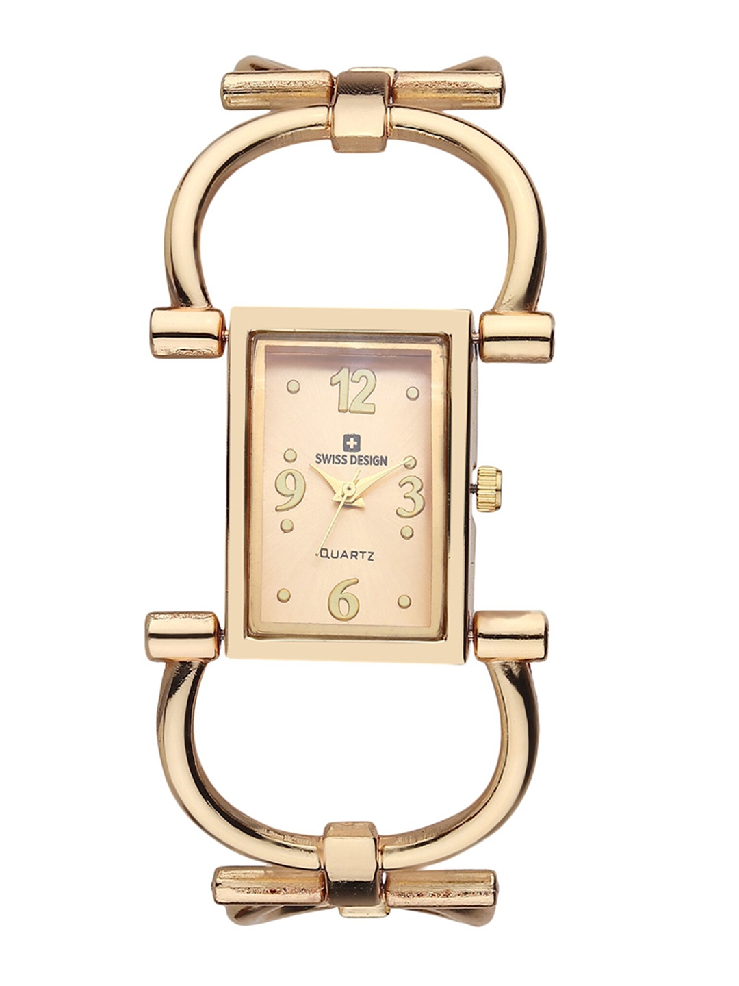 Swiss Design Women Printed Dial Analogue Watch With Set Of 2 Gold-Plated Bracelets SDWJ
Swiss Design Women Printed Dial Analogue Watch With Set Of 2 Gold-Plated Bracelets SDWJ