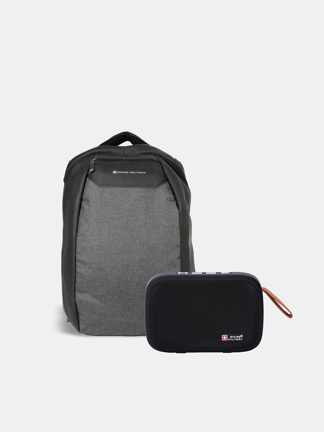 SWISS MILITARY Laptop Backpack With USB Charging Port And Mini Portable Speaker, Black
SWISS MILITARY Laptop Backpack With USB Charging Port And Mini Portable Speaker, Black